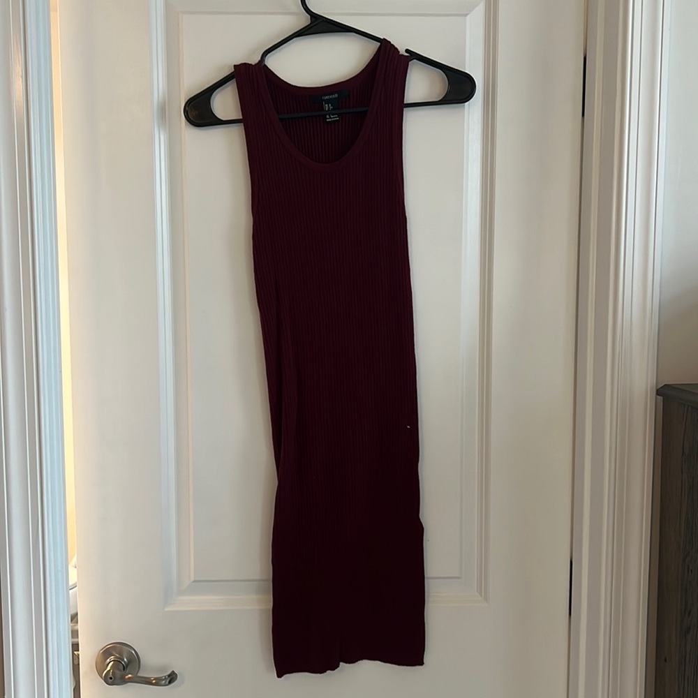 Forever 21 Ribbed Fitted Dress